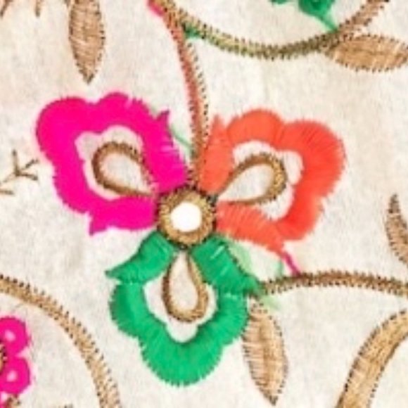 Indian Cream Handmade Wallet - Picture 5 of 10